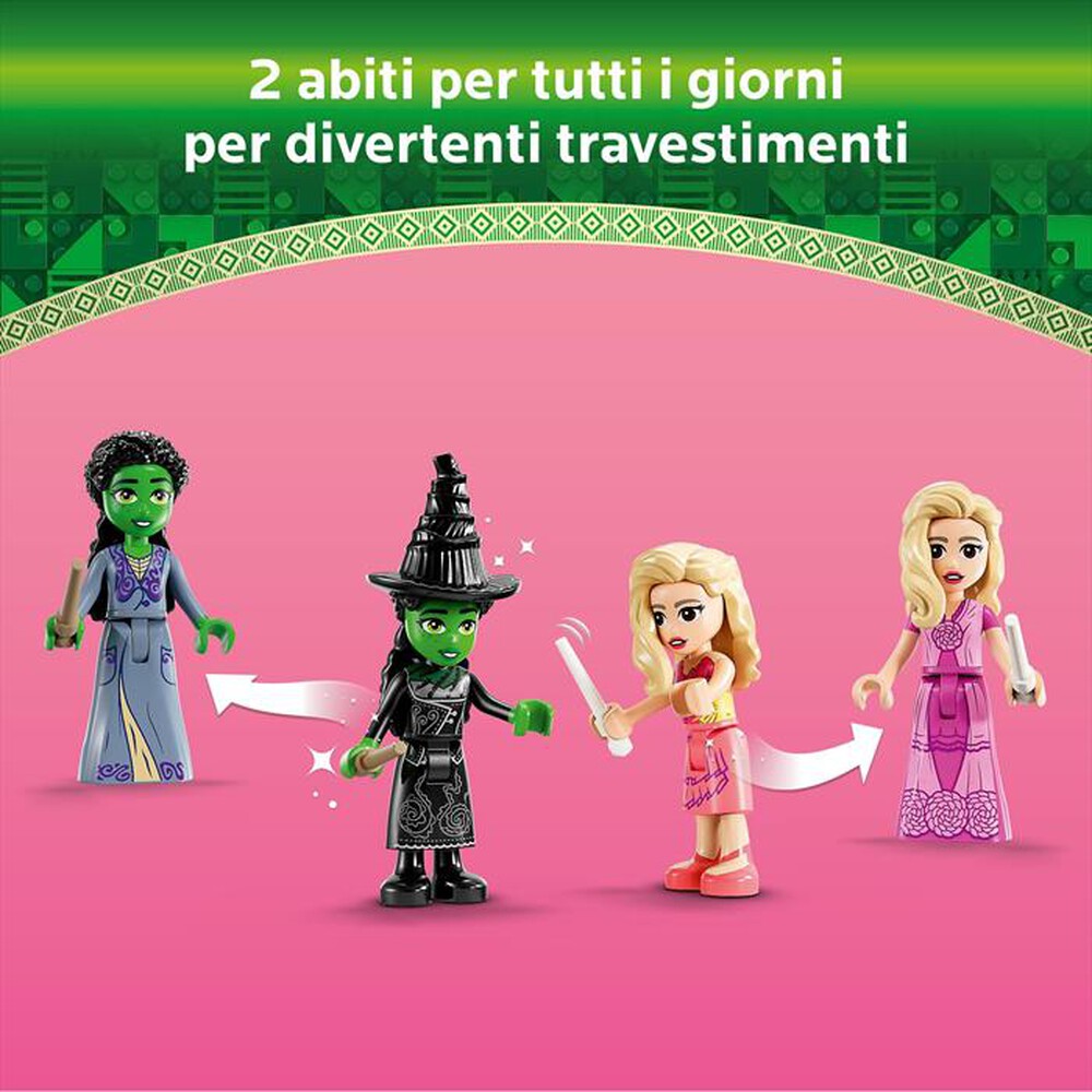 "LEGO - WICKED Il dormitorio di Glinda ed Elphaba - 75683"