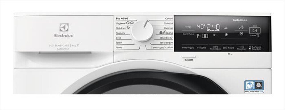 "ELECTROLUX - Lavatrice EW6F39GQ 9 Kg Classe A-Bianco"