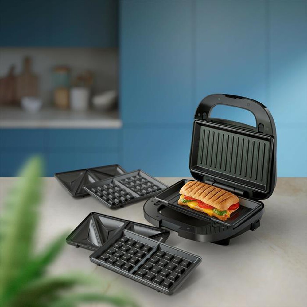 "PHILIPS - Grill SERIES 5000 HD2350/80-Nero/argento"