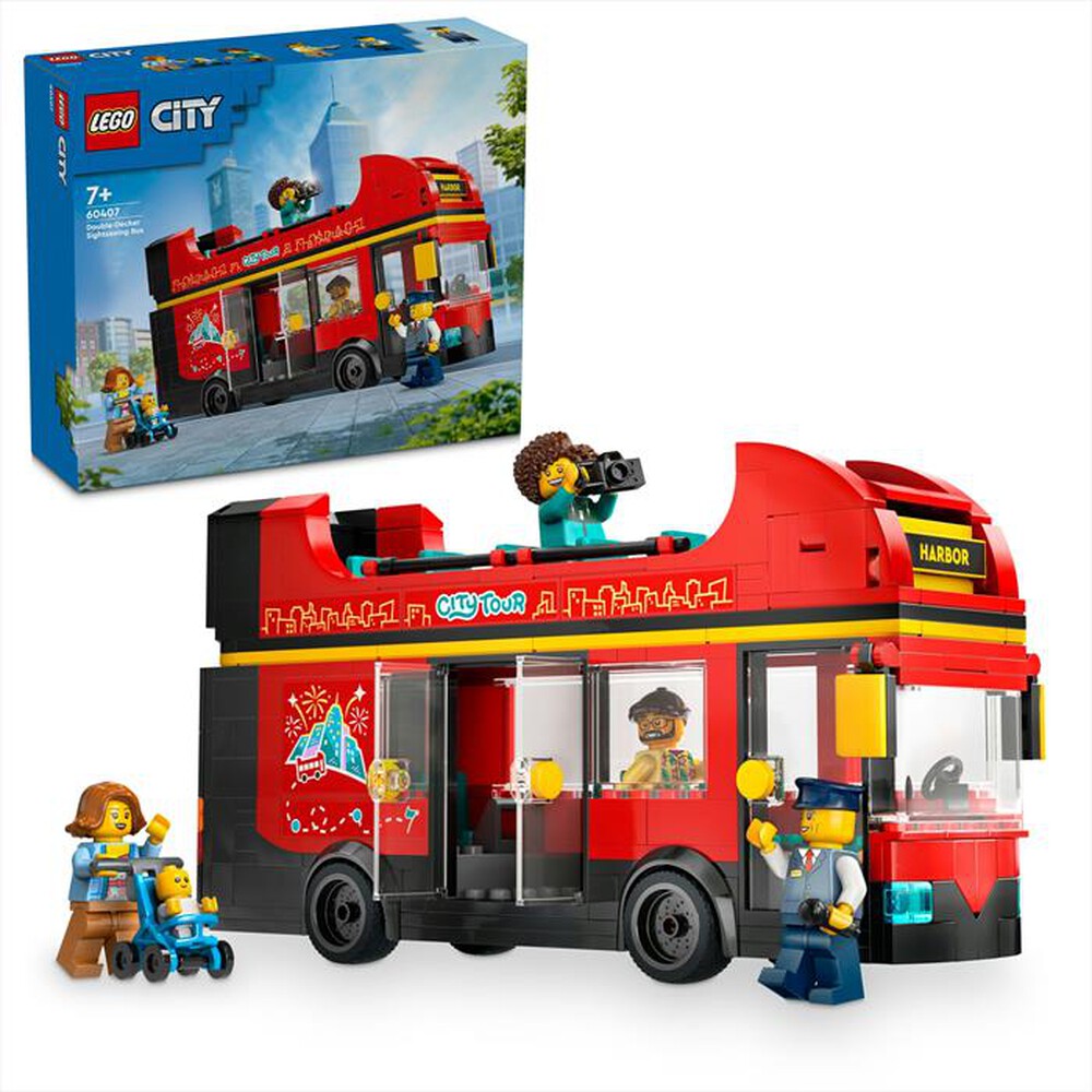 Immagine del prodotto LEGO - CITY Autobus turistico rosso a due piani 60407