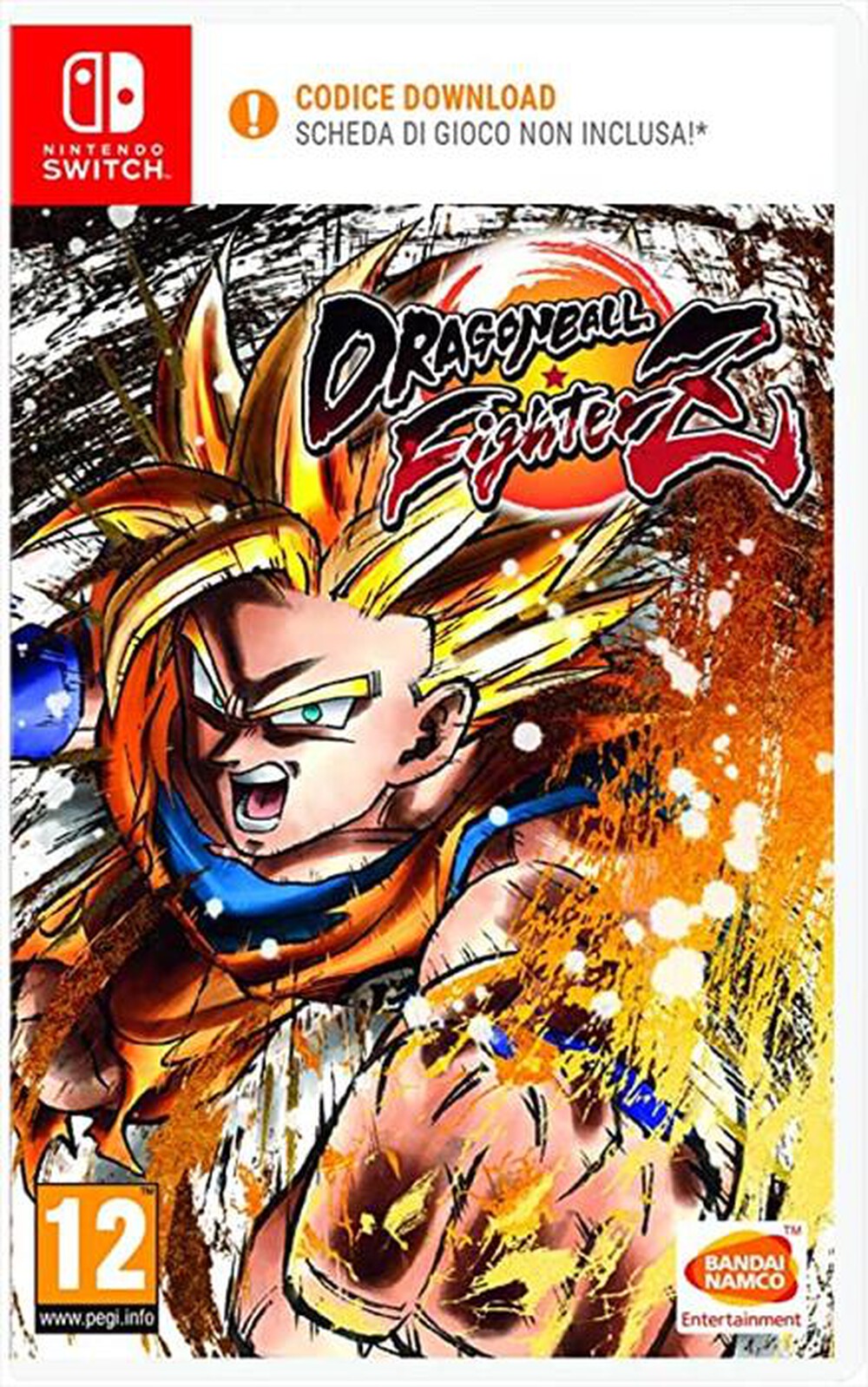 "NAMCO - DRAGON BALL FIGHTERZ CODE IN THE BOX"