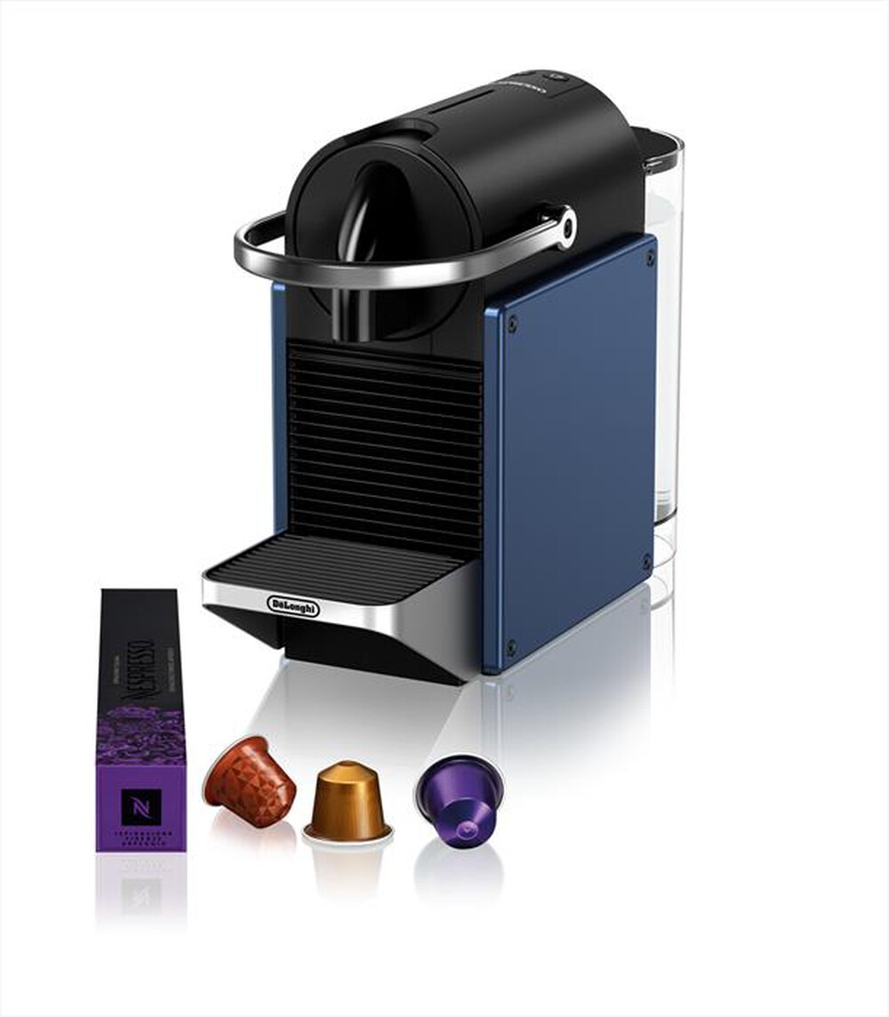 "DE LONGHI - Macchina da caffè Pixie EN127.BL capsule Nespresso-blu"