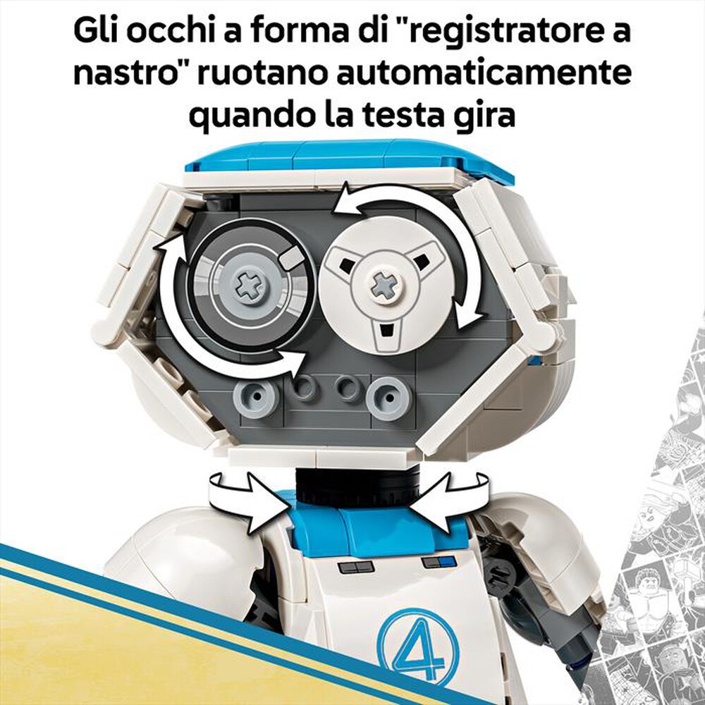 Immagine del prodotto LEGO - MARVEL I Fantastici Quattro H.E.R.B.I.E. - 76339