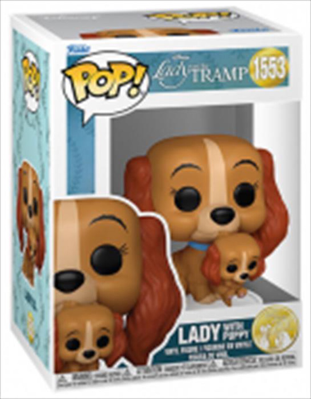 Immagine del prodotto FUNKO - POP Lilli e Il Vagabondo 70th Lilli 1553 -FUPC1772