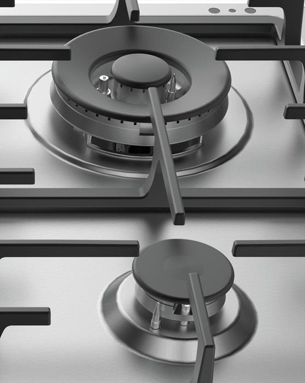 "HOTPOINT ARISTON - Piano cottura a gas PPH 60G DF/IX HOB OA 4 fuochi"