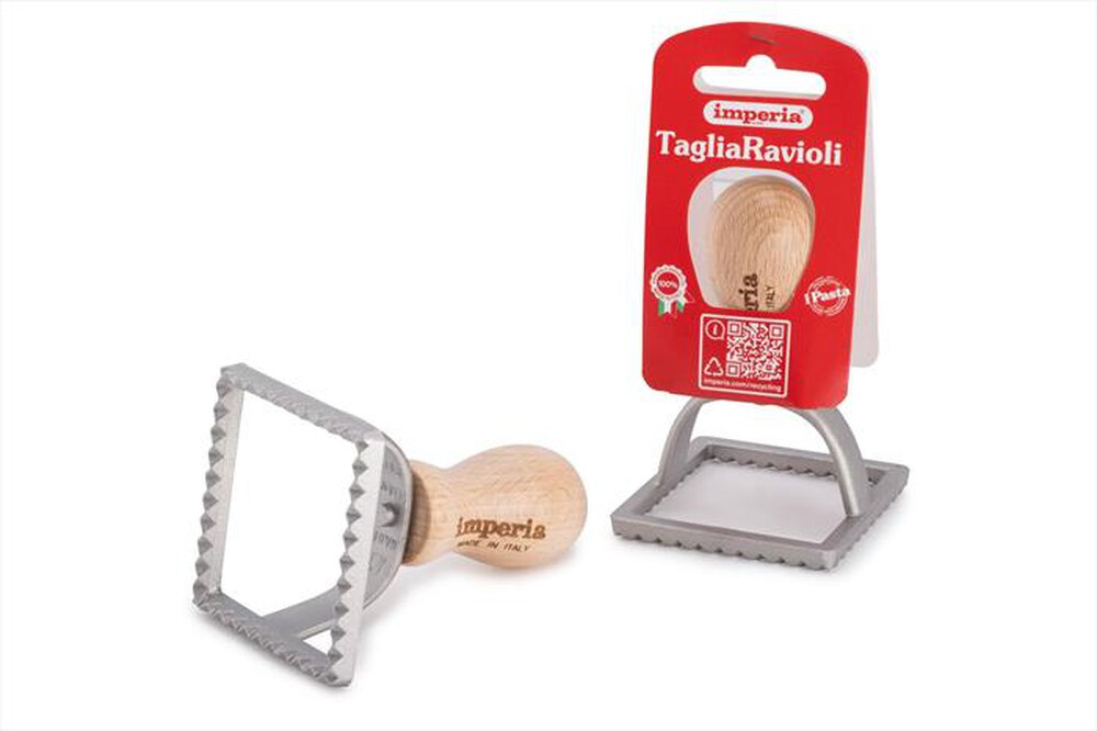 Immagine del prodotto IMPERIA - TAGLIARAVIOLI  QUADRO 68X68 MM-silver/legno