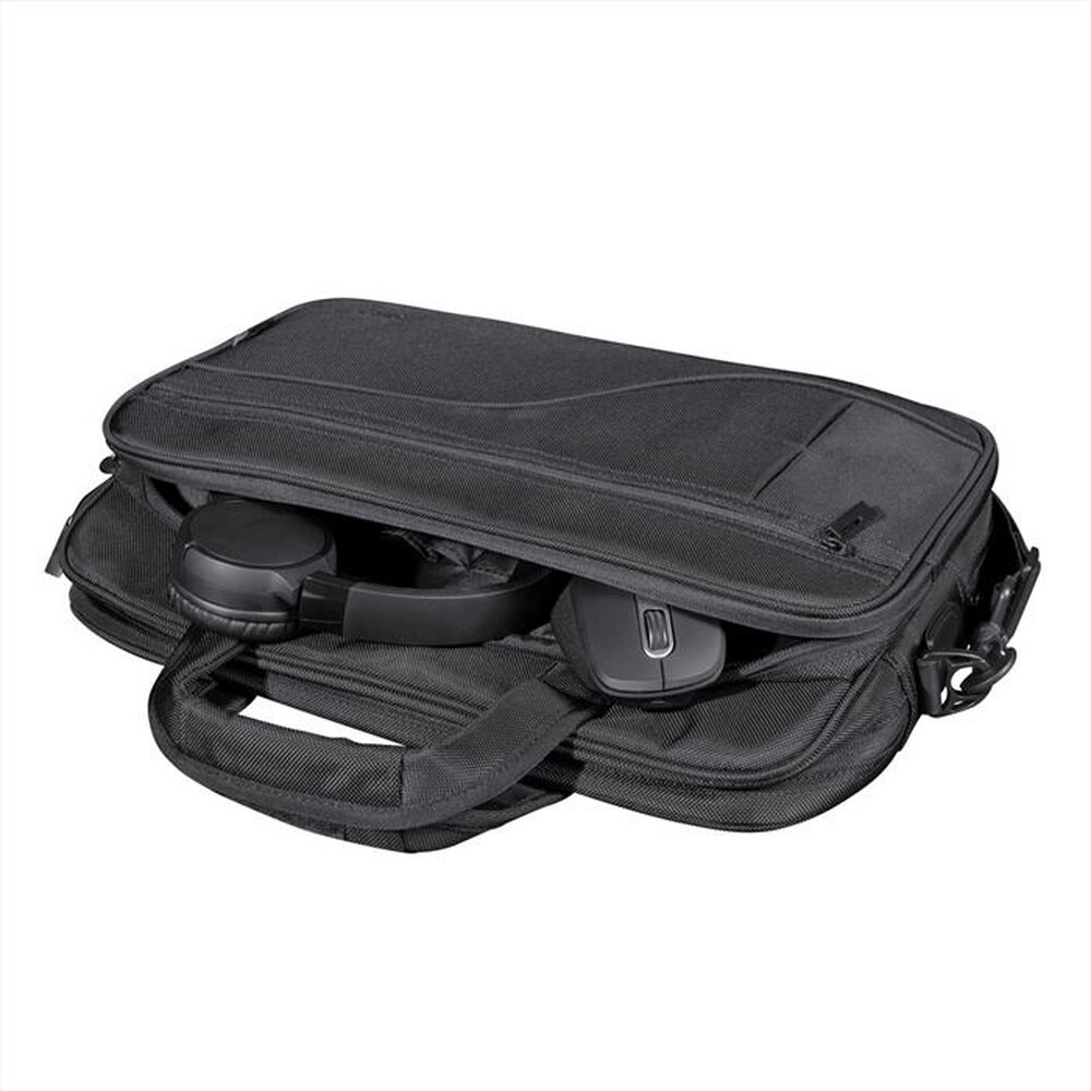 "TRUST - SYDNEY RECYCLED LAPTOP BAG 16?-Black"