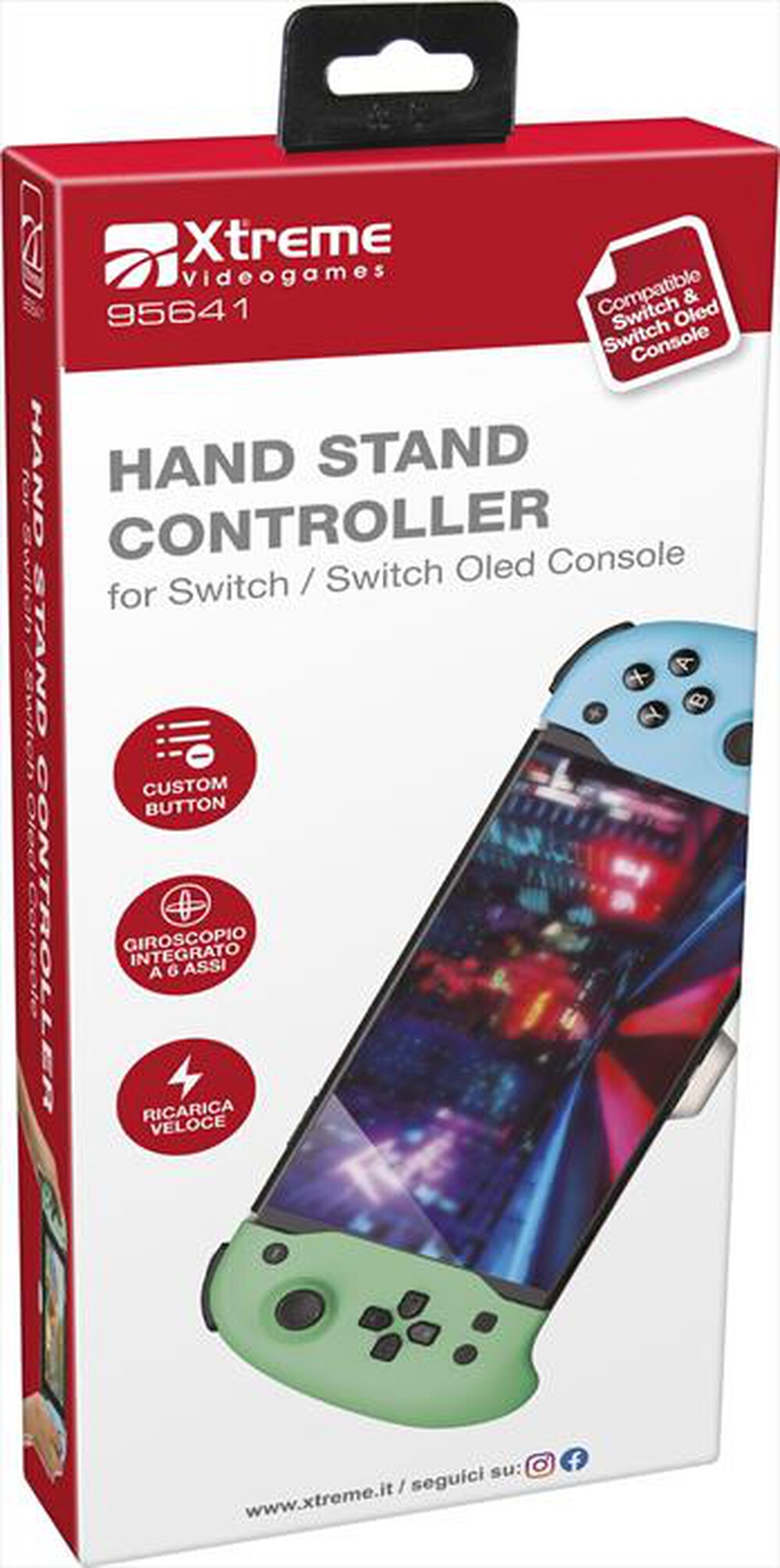 Immagine del prodotto XTREME - HAND STAND CONTROLLER - 95641-nero