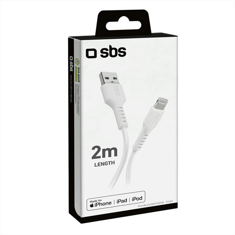 Immagine del prodotto SBS - TECABLEUSBIP5289W-Bianco