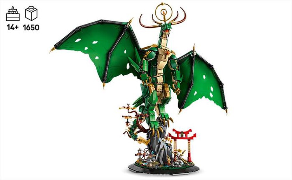 "LEGO - DRAGO-GUARDIANO-,"