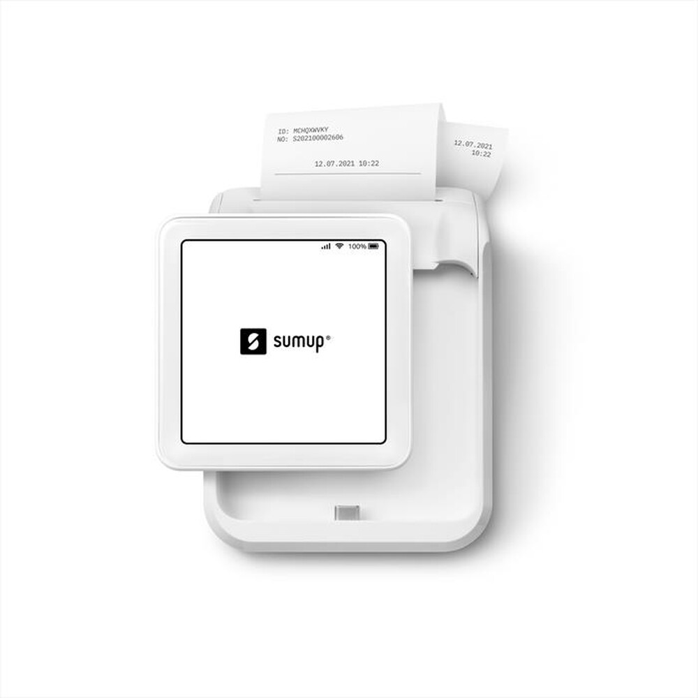 "SUMUP - POS terminal SOLO CON STAMPANTE-Bianco"