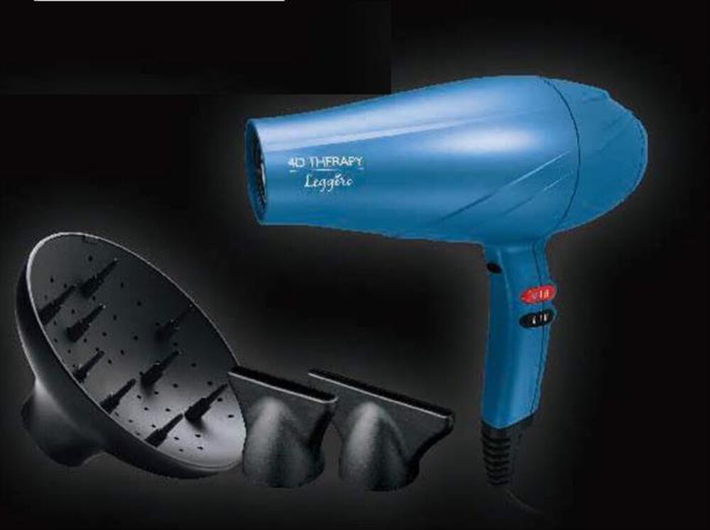 "GAMA - 4D Therapy Leggero-Nero, Blu"