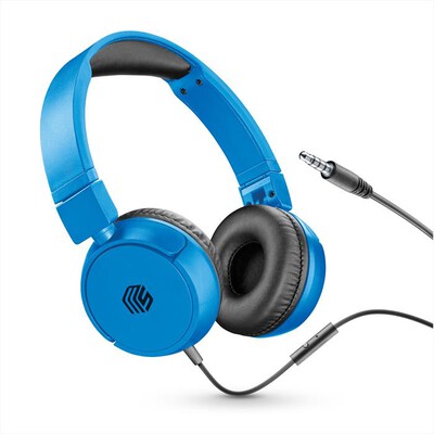 CELLULARLINE - Cuffie a padiglione chiuso MUSICSOUNDFULLCB-Blu