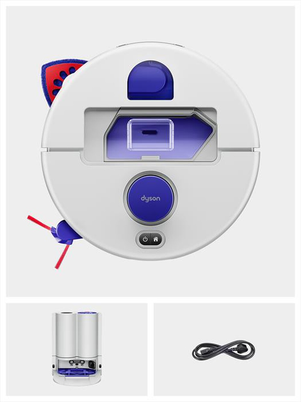 Immagine del prodotto DYSON - Robot aspirapolvere lavapavimenti R2 NUROVI-Light Grey & Vinca Blue