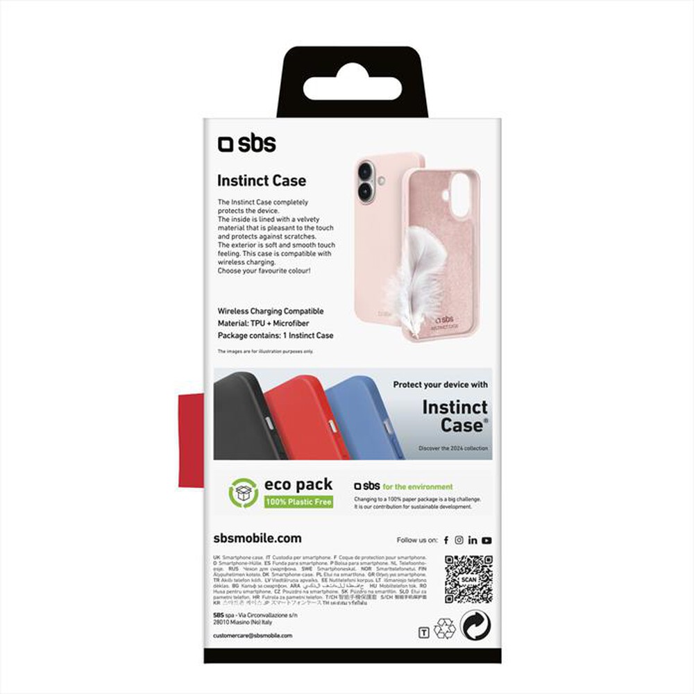 Immagine del prodotto SBS - Cover Instinct iPhone 16 TEINSTIP1661P