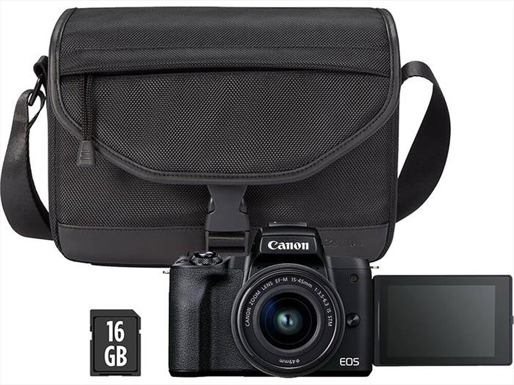 Immagine del prodotto CANON - FOTOCAMERA MIRRORLESS EOS M50 MARK II 15-45MM VUK-Black