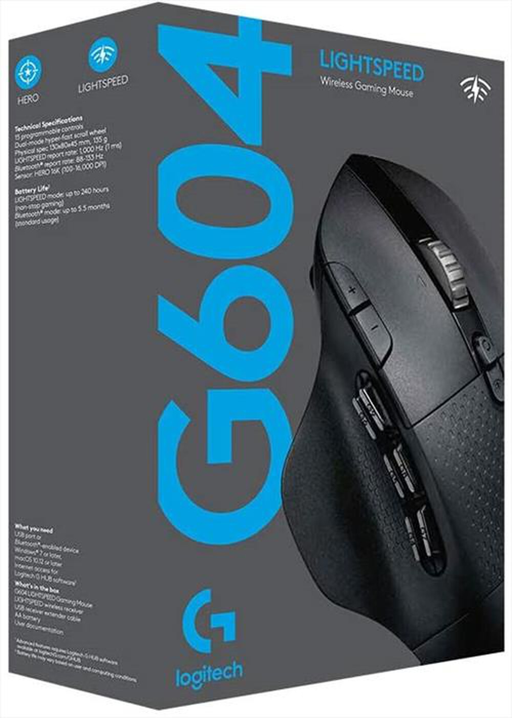 "LOGITECH - G604-Nero"