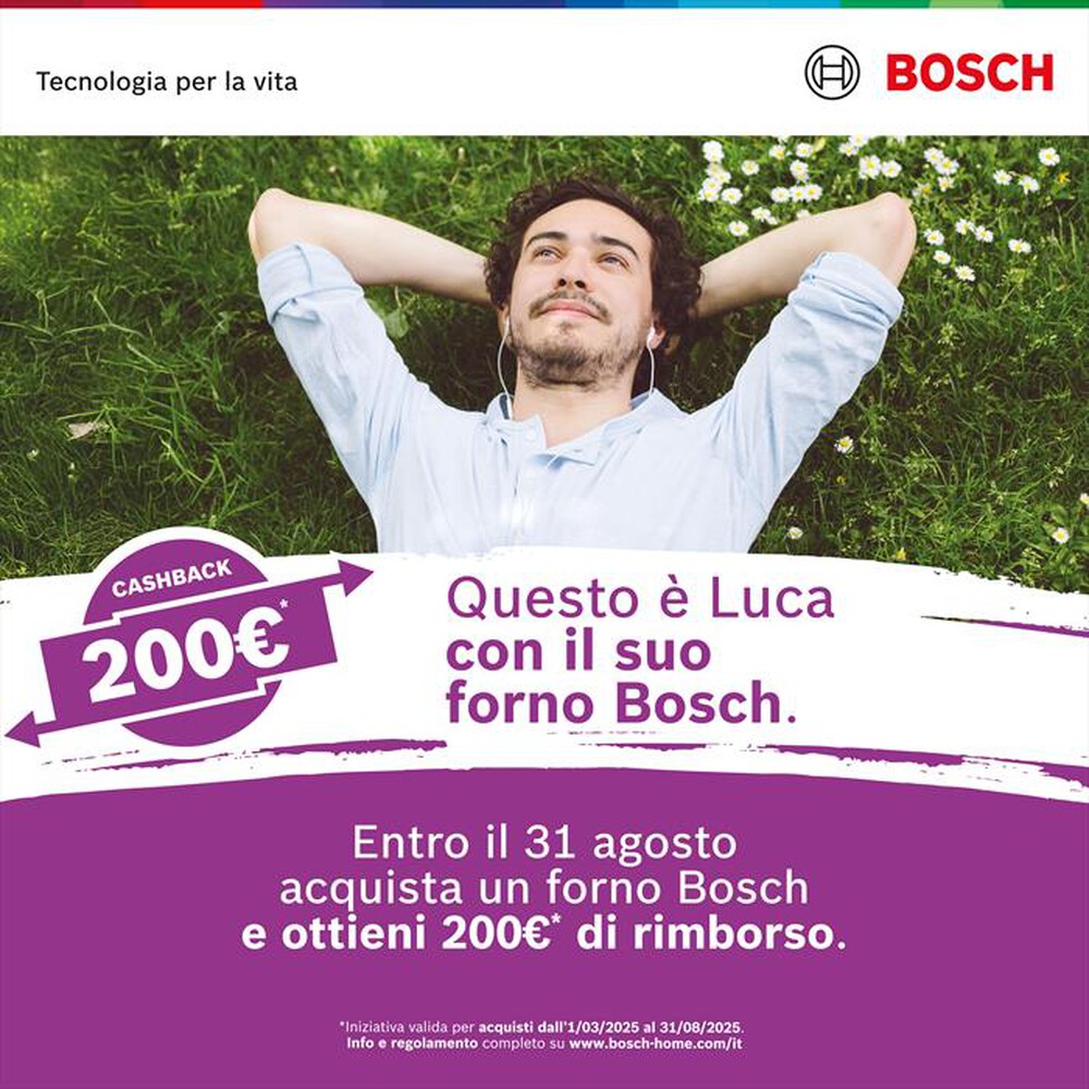 "BOSCH - Forno incasso elettrico HBG7721B1 Classe A+"