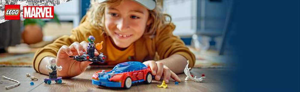 Immagine del prodotto LEGO - SUPER HEROES Auto Spider-Man e Venom Goblin 76279