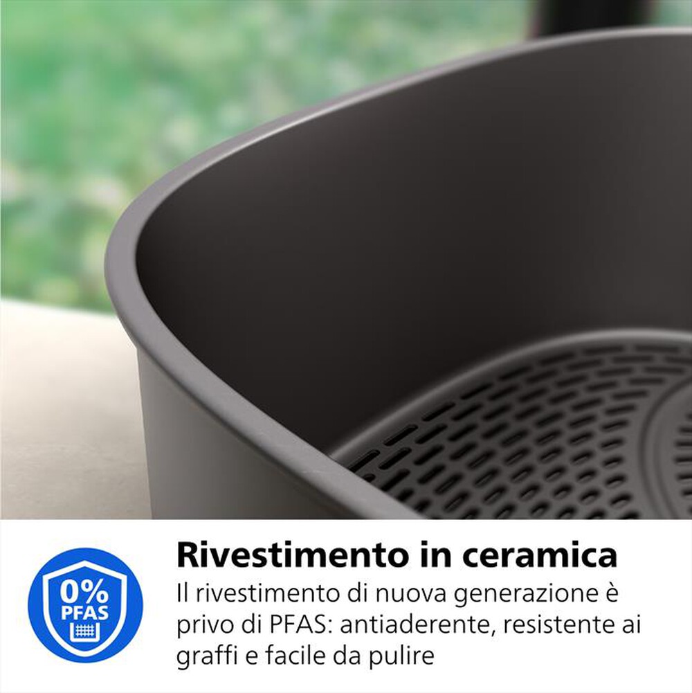Immagine del prodotto PHILIPS - Friggitrice AIRFRYER SERIE 4000 DA 10L NA462/70-Nero/Rame