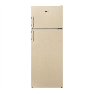 AKAI - Frigorifero 2 porte AKFR246CNV Classe F 212 lt-Crema