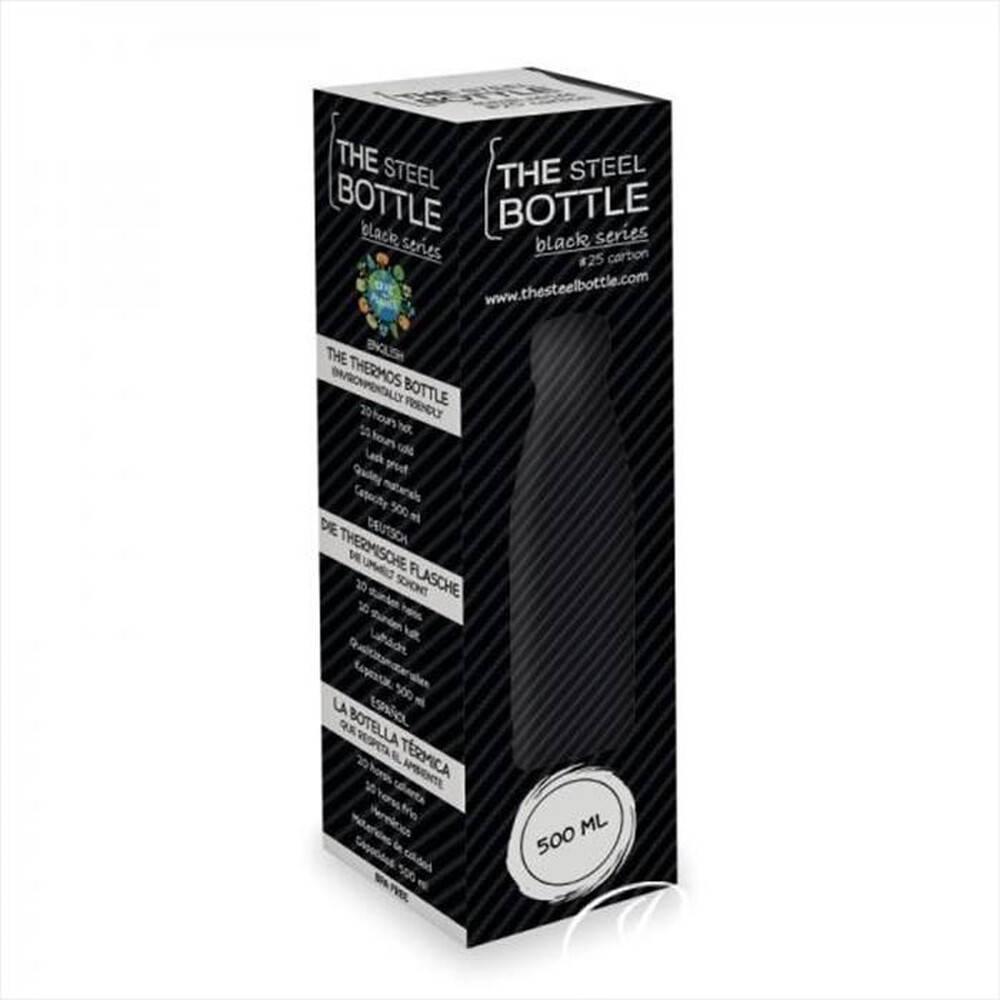 "T-TEX - BOTTIGLIA TERMICA 500ML-Nero"