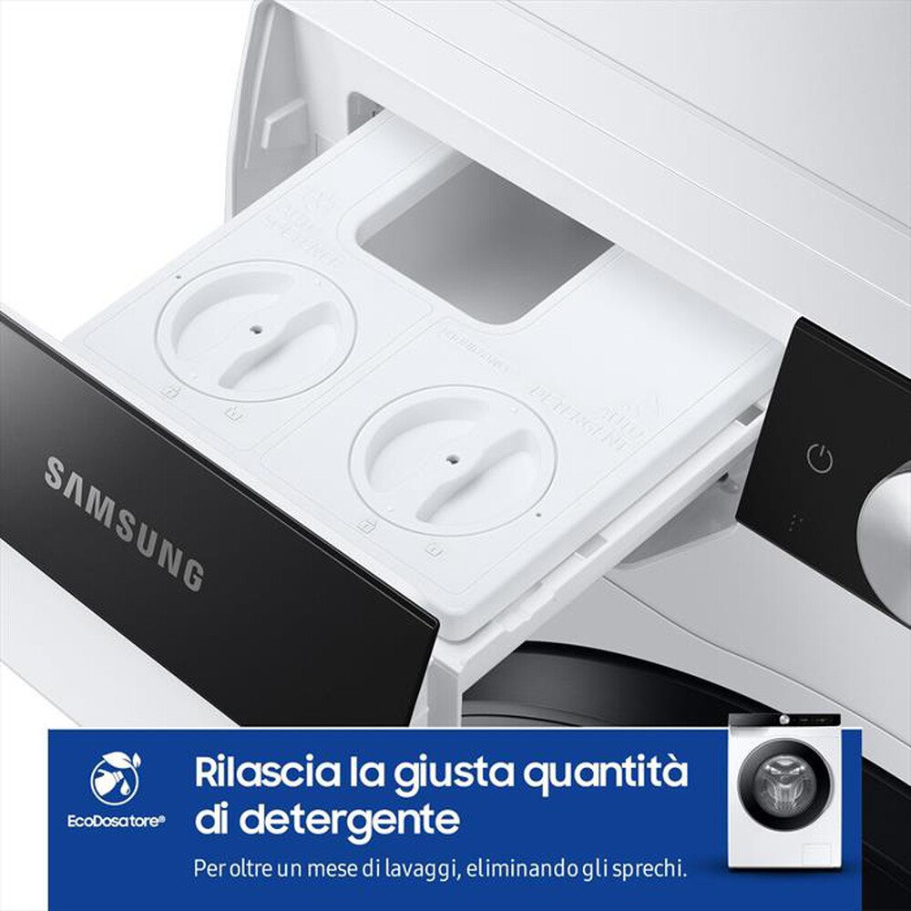 "SAMSUNG - Lavatrice WW90DG6U85LKU3 9 Kg Classe A-bianco"