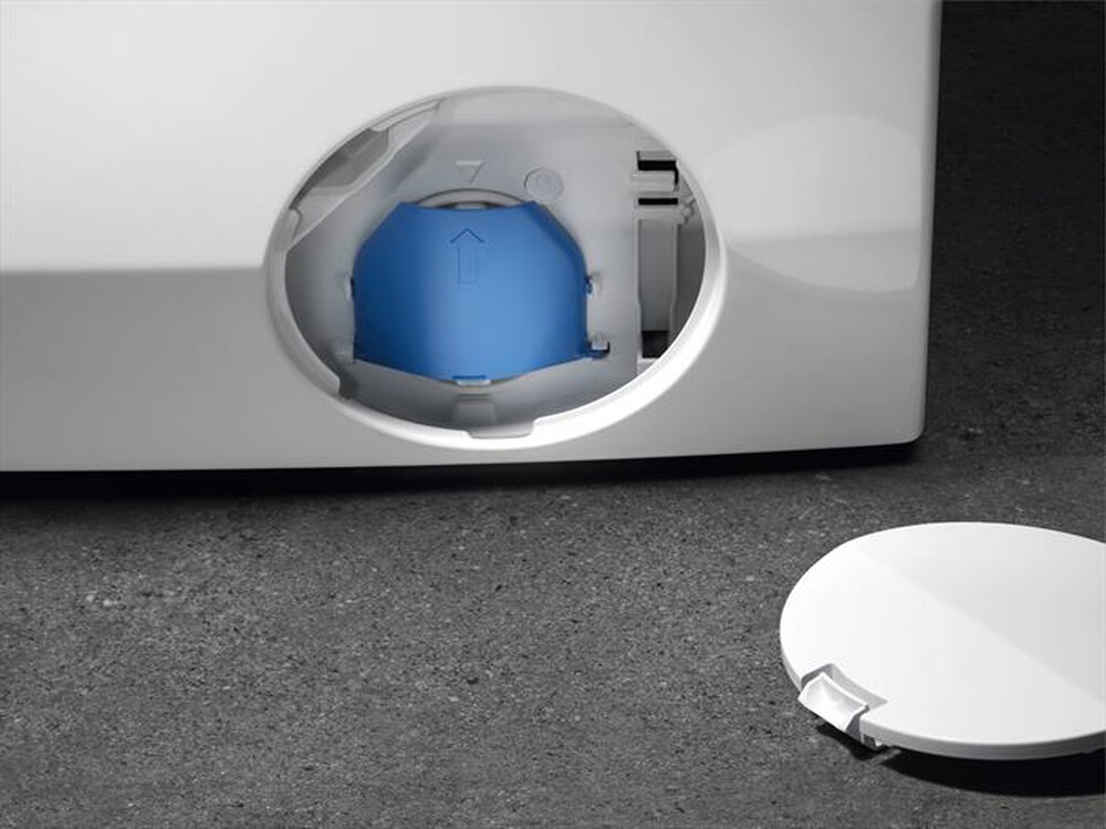 "AEG - Lavatrice L7FBG843 8 Kg Classe A-Bianco/oblò silver"
