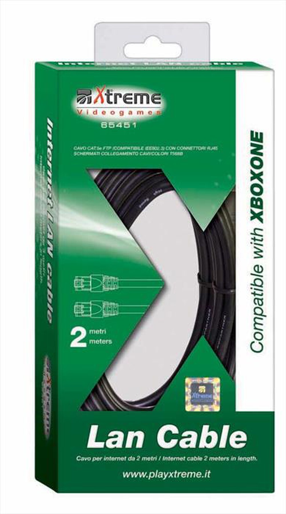 Immagine del prodotto XTREME - 65451 - Xbox One Cavo Lan