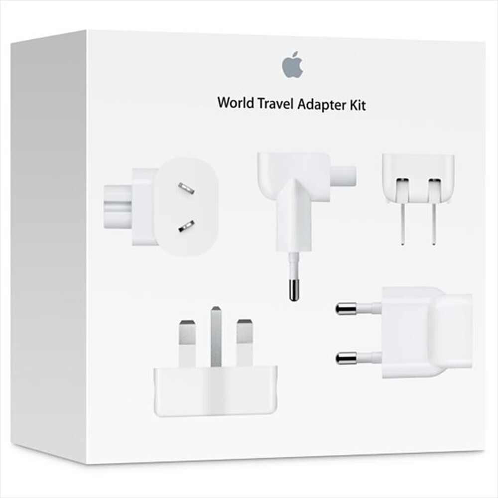 Immagine del prodotto APPLE - Kit adattatore internazionale Apple-Bianco