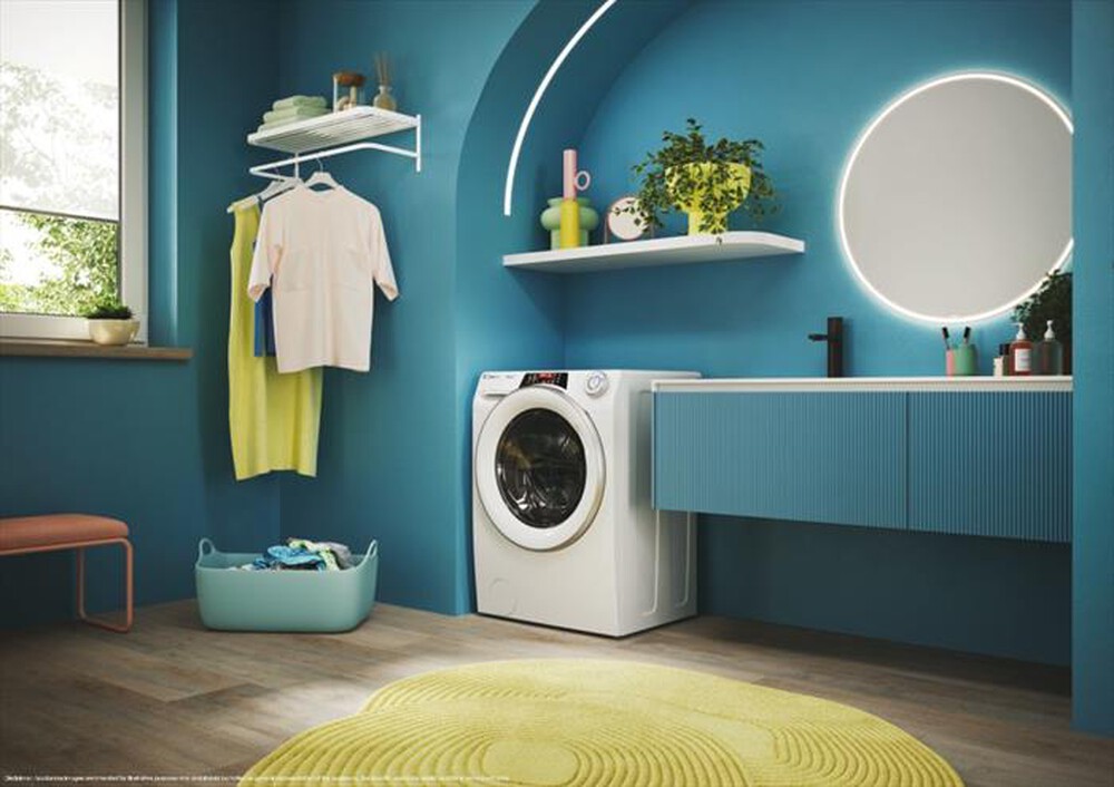 "CANDY - Lavatrice RO14104DWMST/1-S 10 Kg Classe A-Bianco"