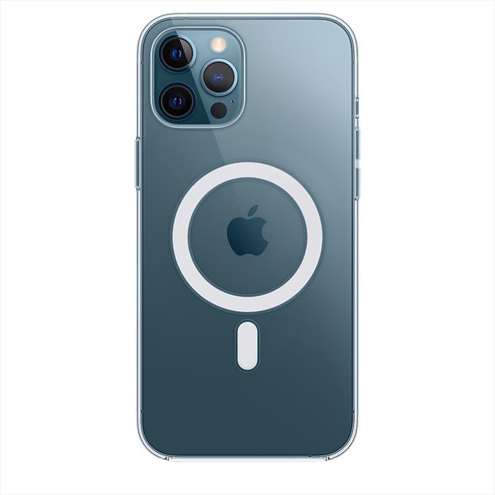 "APPLE - Custodia MagSafe per iPhone 12 Pro Max-Trasparente"