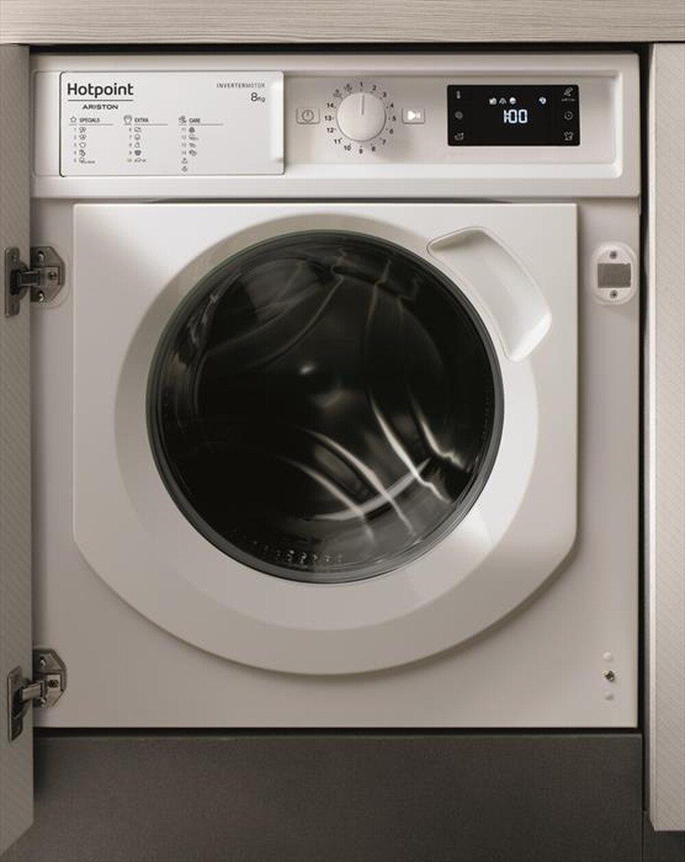 "HOTPOINT ARISTON - Lavatrice incasso BI WMHG 81284 EU 8 Kg Classe C"