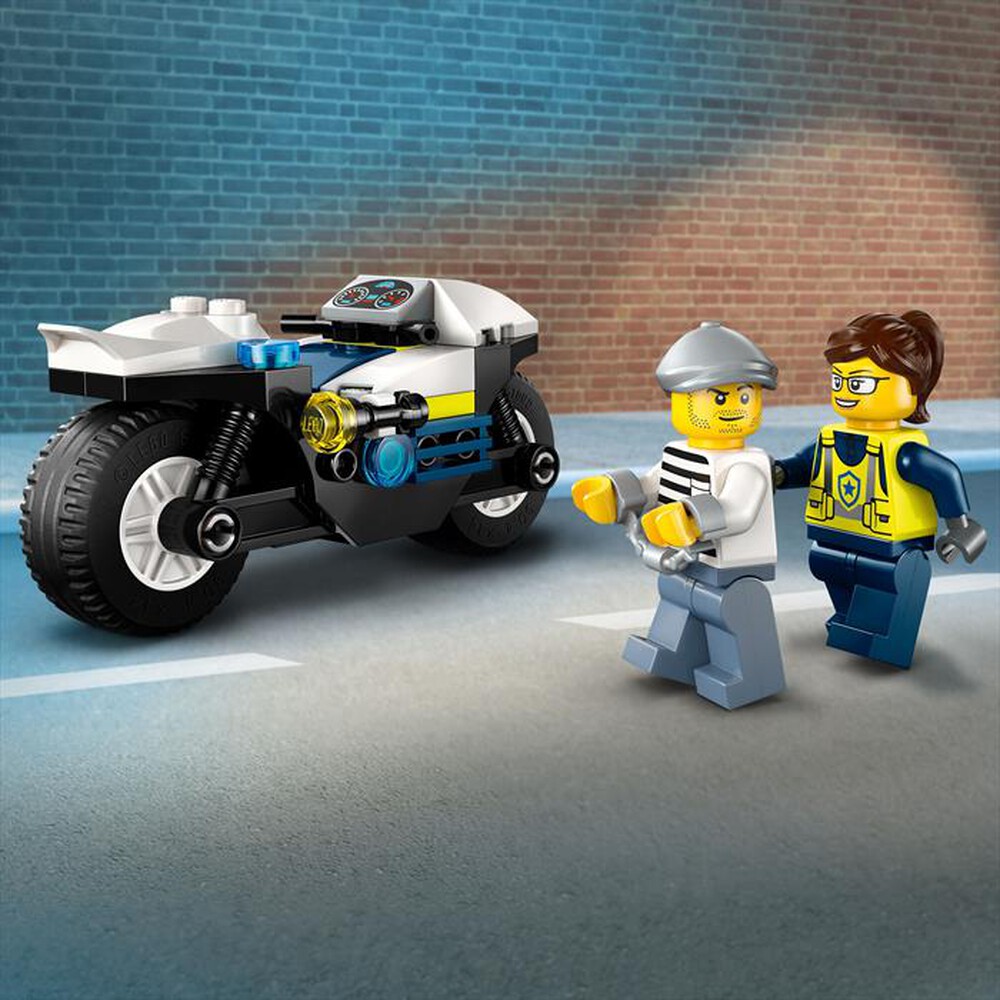 "LEGO - CITY Inseguimento della moto della Polizia - 60455"