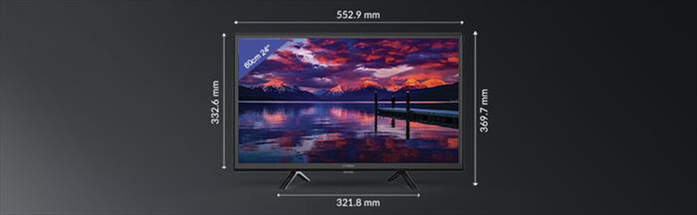 Immagine del prodotto STRONG - TV LED 24" SRT24HE4023-nero