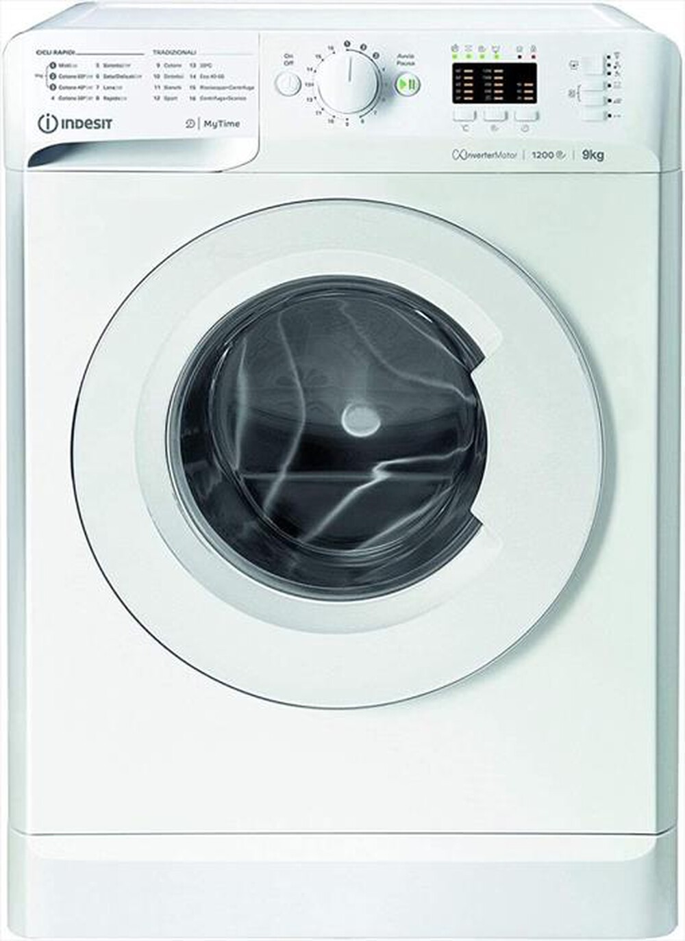 Immagine del prodotto INDESIT - Lavatrice MTWA91284WIT 9 Kg Classe C