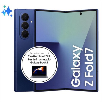 SAMSUNG - Galaxy Z Fold7 12+256GB-Blue Shadow