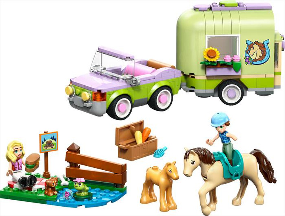 Immagine del prodotto LEGO - FRIENDS Rimorchio per cavallo e puledro - 42695