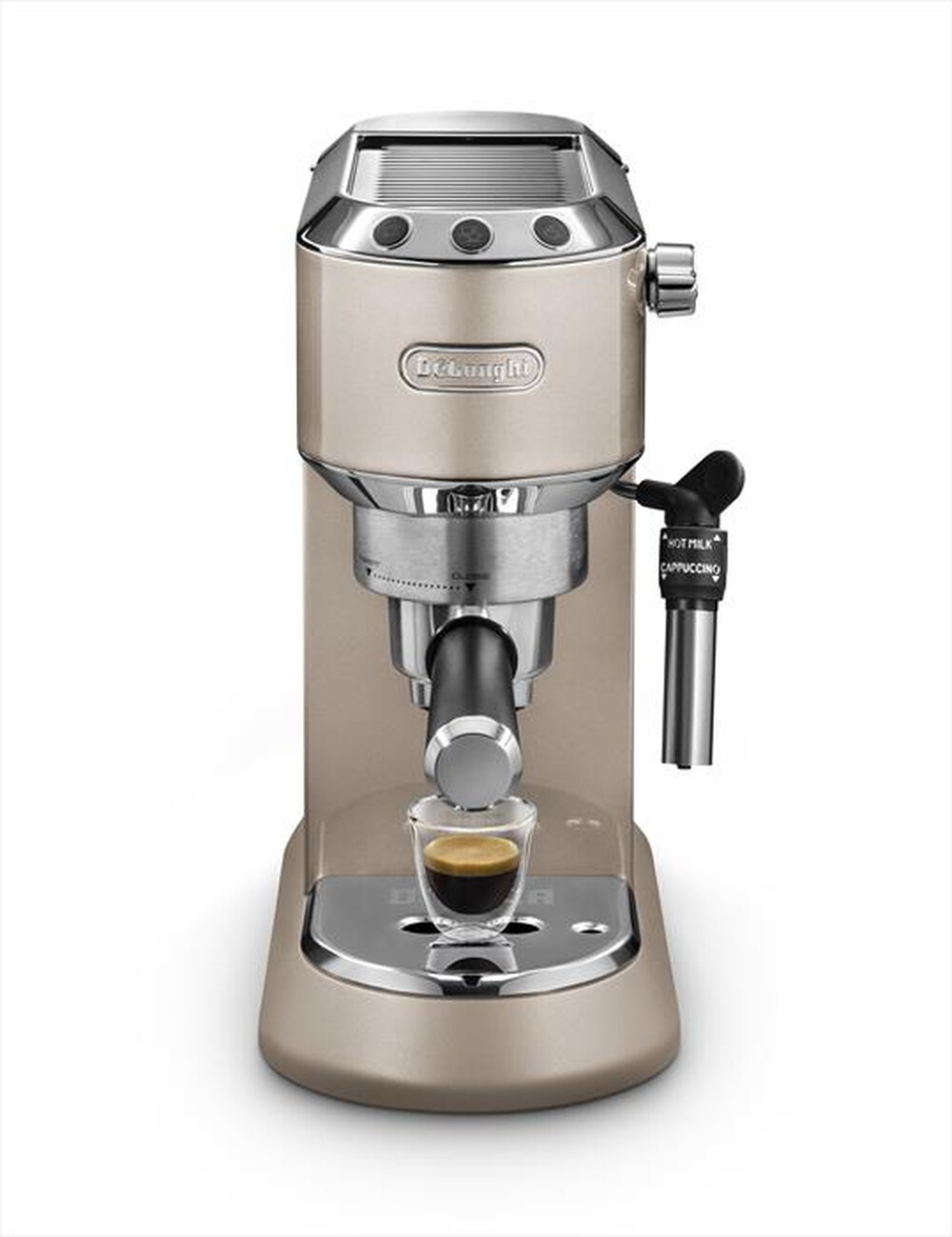 "DE LONGHI - DEDICA METALLICS EC785.BG MACCHINA DA CAFFÈ-Beige"