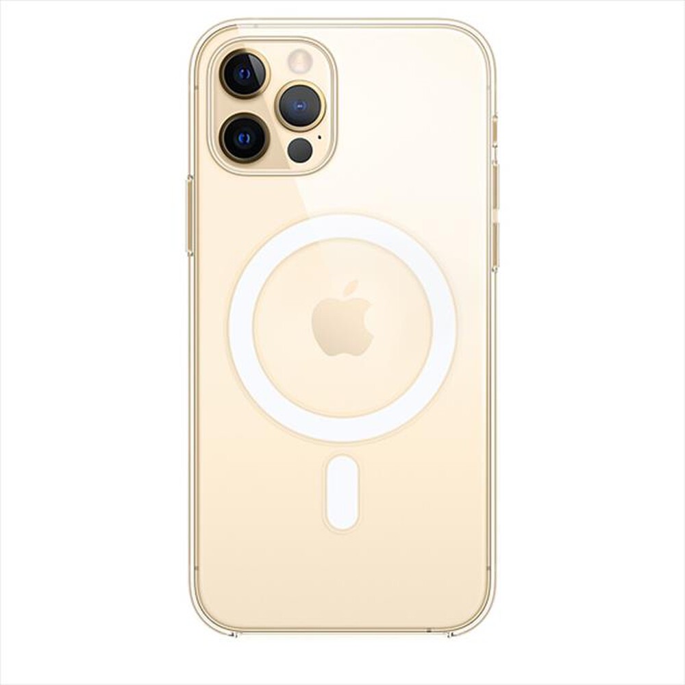 "APPLE - Custodia MagSafe per iPhone 12/12 Pro-Trasparente"