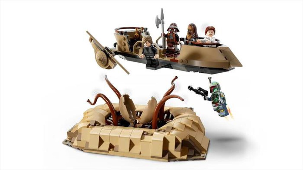 "LEGO - Skiff del deserto e Fossa del Sarlacc - 75396-Multicolore"