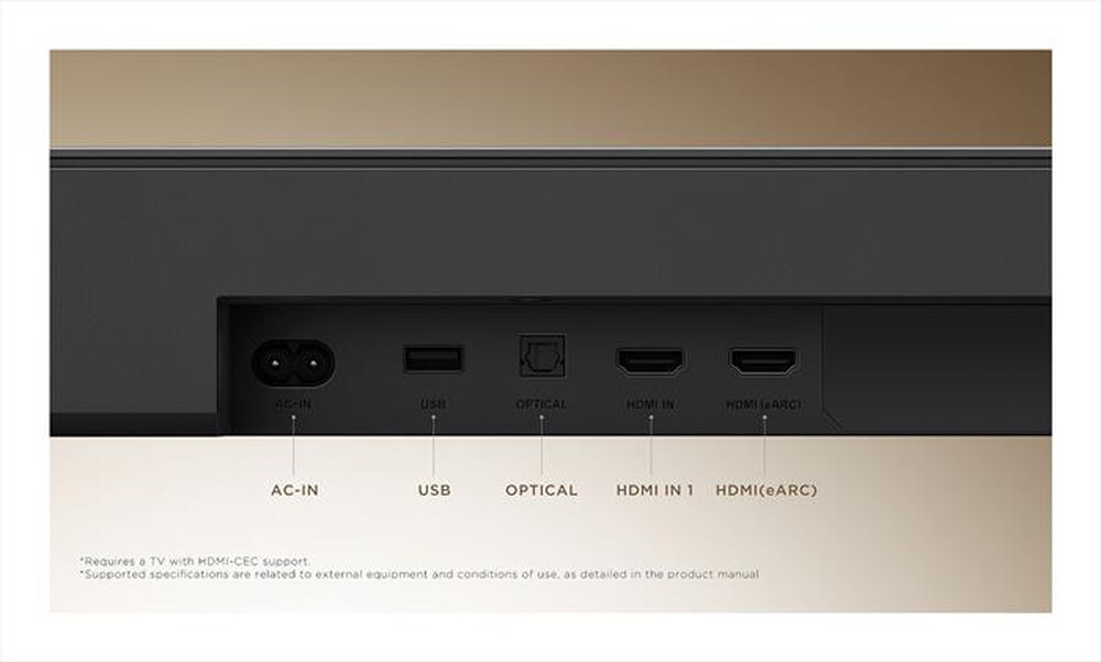 Immagine del prodotto TCL - Soundbar Q65H-Nero, Titanio