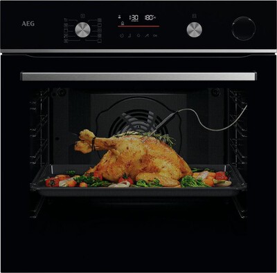 AEG - Forno incasso elettrico GR6PB53FSB Classe A+-Inox antimpronta