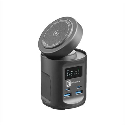 CELLULARLINE - Caricatore da rete MAGSFHUBWIR4PD65WK-Nero