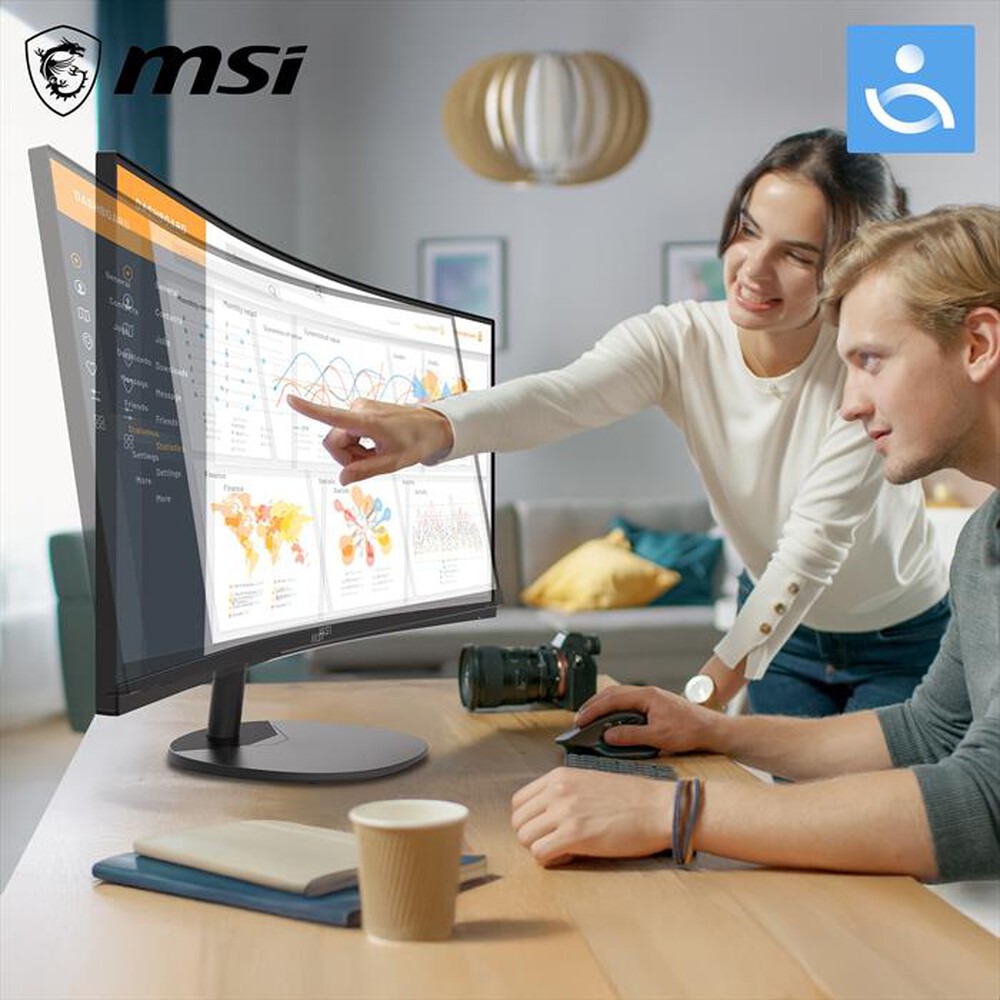 Immagine del prodotto MSI - Monitor LED 34" PRO MP341CQ E12-Nero