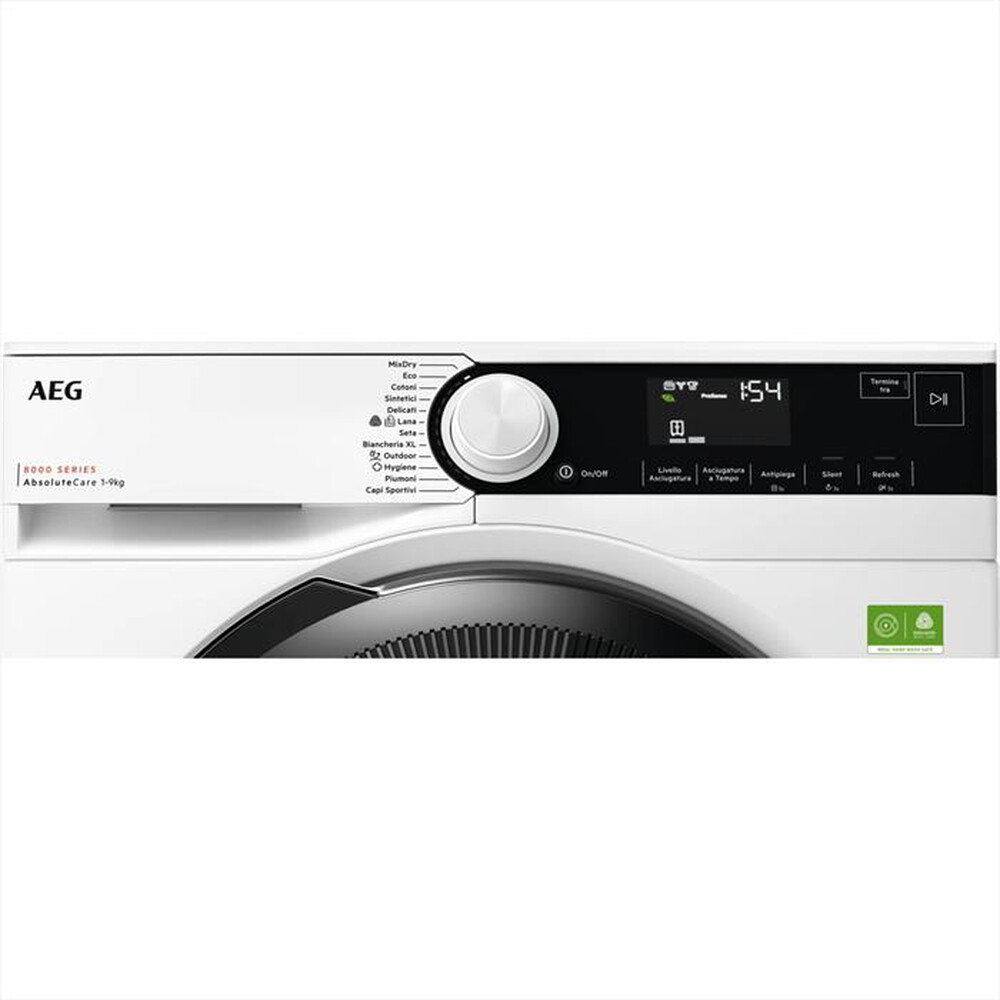 Immagine del prodotto AEG - Asciugatrice TR8HDBG9B 9 Kg Classe B-Bianco