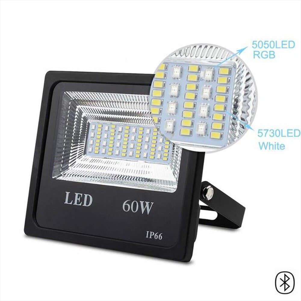 "KARMA - Faro a led smart impermeabile SMART IPL-Nero"