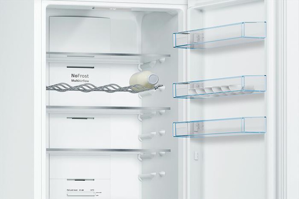 "BOSCH - Frigorifero combinato KGN39VWEQ Classe E-Bianco"