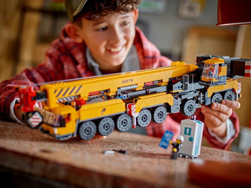 Immagine del prodotto LEGO - CITY BIG VEHICLES Gru da cantiere gialla 60409