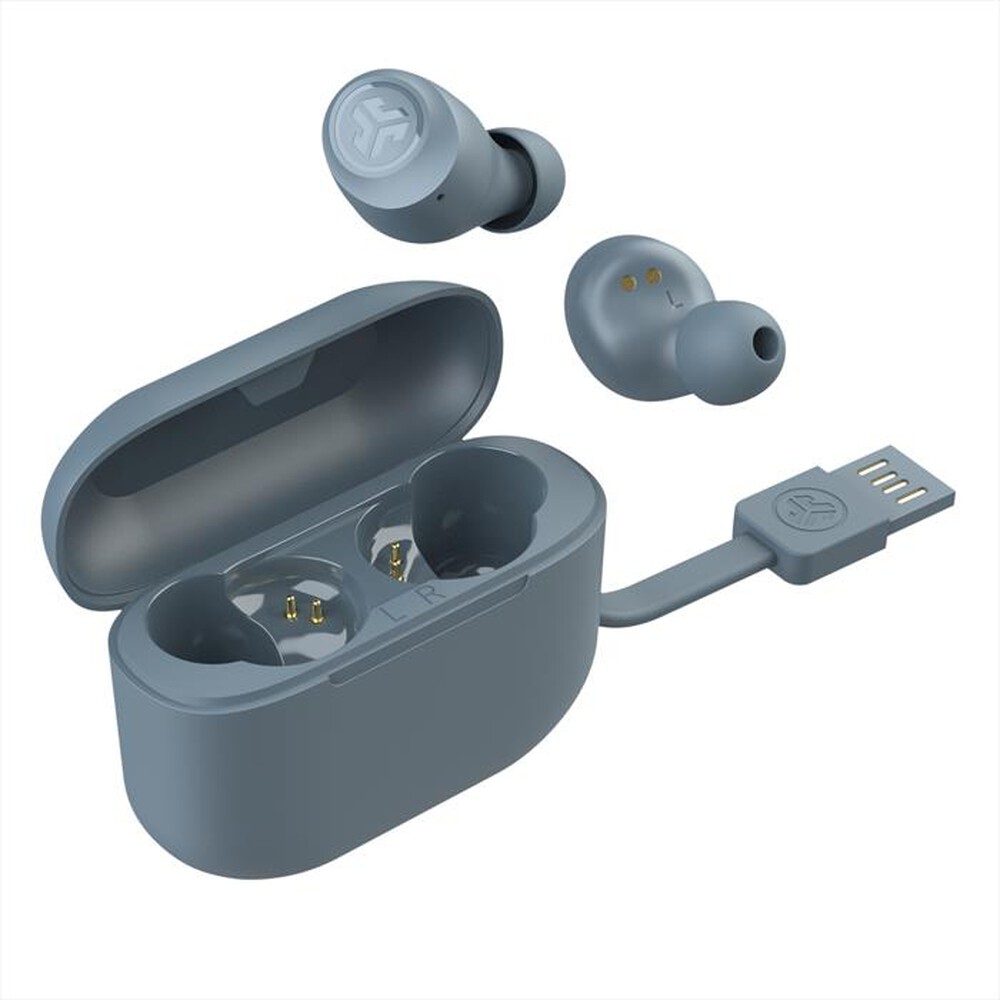 "JLAB - Auricolari bluetooth Go Air Pop-Grigio"